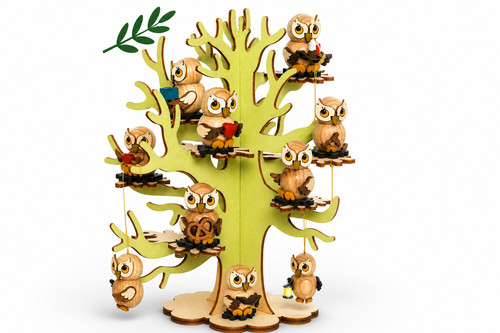 Kuhnert eulenkind baumschmuck - kuhnert,