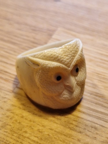 Ring fingerring eule - ring,
