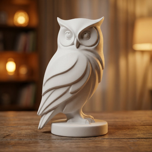 Weisheit eule resin - weisheit, cm