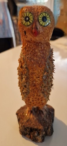 Skulptur figur eule - skulptur/figur, holz